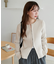 ベロアモールホックカーディガン《WEB限定カラーあり》