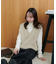 前後2WAYフェザーヤーンショートベスト
