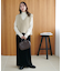 前後2WAYフェザーヤーンショートベスト