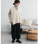 フェザーヤーンチュニックベスト《WEB限定カラーあり》