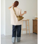 フェザーヤーンチュニックベスト《WEB限定カラーあり》