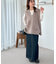 フェザーヤーンチュニックベスト《WEB限定カラーあり》