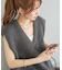フェザーヤーンチュニックベスト《WEB限定カラーあり》