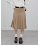 【umm.】プリーツミディスカート