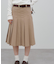 【umm.】プリーツミディスカート