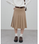 【umm.】プリーツミディスカート
