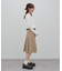 【umm.】プリーツミディスカート