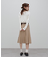 【umm.】プリーツミディスカート