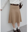 【umm.】プリーツミディスカート