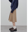 【umm.】プリーツミディスカート