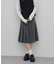 【umm.】プリーツミディスカート
