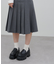 【umm.】プリーツミディスカート