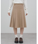【umm.】プリーツミディスカート