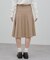 【umm.】プリーツミディスカート