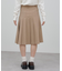 【umm.】プリーツミディスカート