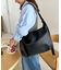 ヌバック調ビッグショルダーバッグ