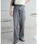 デニムストレートパンツ