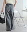 デニムストレートパンツ