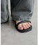 デニムストレートパンツ