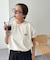 【ユニセックス】ピーチスキンハーフスリーブＴシャツ