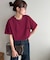 【ユニセックス】ピーチスキンハーフスリーブＴシャツ
