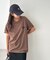 【ユニセックス】ピーチスキンハーフスリーブＴシャツ