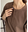 【ユニセックス】ピーチスキンヘンリーネック