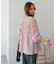 ギャザー前開きブラウス《WEB限定カラーあり》