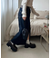 トラックソールローファー