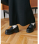 トラックソールローファー