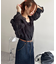 ヴィンテージ調ぷっくりバックル細ベルト