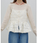【umm.】立体花柄バルーンキャミ