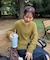 フェザーヤーンクルーカーディガン《WEB限定カラーあり》