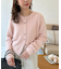 フェザーヤーンクルーカーディガン《WEB限定カラーあり》