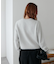 フェザーヤーンクルーカーディガン《WEB限定カラーあり》