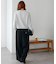 フェザーヤーンクルーカーディガン《WEB限定カラーあり》