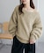 ふわふわワンショルシャギープルオーバー