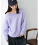 ふわふわワンショルシャギープルオーバー