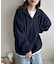 【ユニセックス】フリースハーフジップ