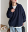 【ユニセックス】フリースハーフジップ