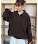 【ユニセックス】フリースハーフジップ