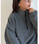 【ユニセックス】フリースハーフジップ