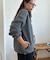 【ユニセックス】フリースハーフジップ