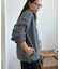 【ユニセックス】フリースハーフジップ