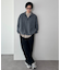 【ユニセックス】フリースハーフジップ