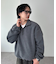 【ユニセックス】フリースハーフジップ