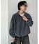 【ユニセックス】フリースハーフジップ