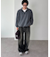 【ユニセックス】フリースハーフジップ