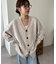 【ユニセックス】シャギーカーディガン