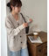 【ユニセックス】シャギーカーディガン